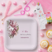 Waterverf Bloemen Boeket bruiloft Papier Bord (Feest)