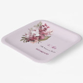 Waterverf Bloemen Boeket bruiloft Papier Bord (Gebogen)