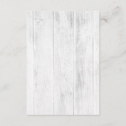 Waterverf Bloemen bruiloft Details / Routebeschrij Informatiekaartje (Achterkant)