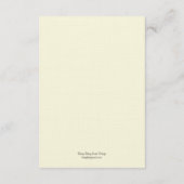 Waterverf Bloemen Bruiloftsinvitaties Informatiekaartje (Achterkant)