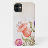 Waterverf bloemen Case-Mate iPhone case (Achterkant)