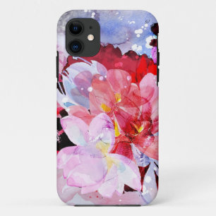 Waterverf bloemen Case-Mate iPhone case