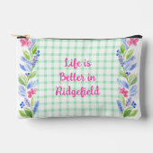 Waterverf Bloemen Controleer LEVEN is beter Uw sta Etui (Voorkant)