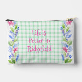 Waterverf Bloemen Controleer LEVEN is beter Uw sta Etui (Achterkant)