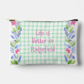 Waterverf Bloemen Controleer LEVEN is beter Uw sta Etui (Voorkant)