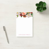 Waterverf Bloemen Creatieve Sjabloon Trendy Flower Post-it® Notes (Kantoor)