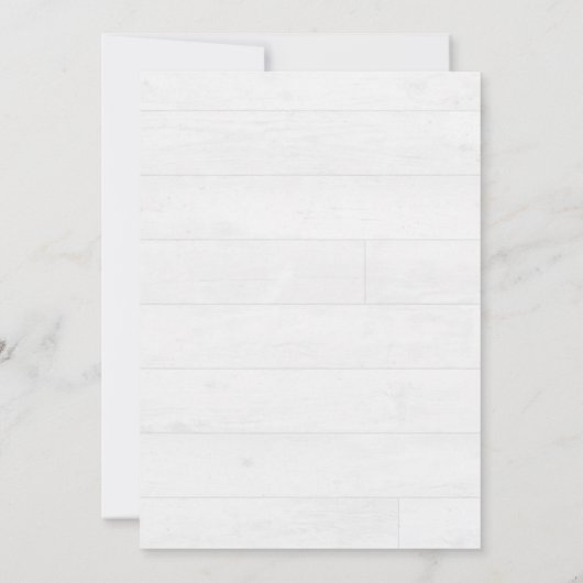 Waterverf Bloemen Cross Digitale 1e Communie Kaart (Achterkant)