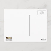 Waterverf Bloemen Dank u briefkaarten (Achterkant)
