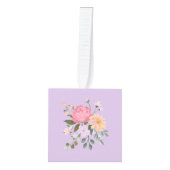 Waterverf bloemen decoratie (Voorkant)
