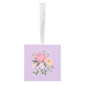 Waterverf bloemen decoratie (Rechts)