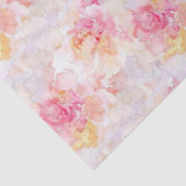 Waterverf Bloemen Decoupage Tissue Paper Tissuepapier (Detail)