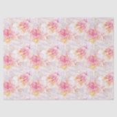 Waterverf Bloemen Decoupage Tissue Paper Tissuepapier (Voorkant)