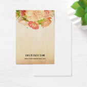 Waterverf bloemen die beeldschermkaarten verdiene Visitekaartje (Bureau)