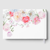 Waterverf Bloemen Eerste Communie Gastboek Gastenboek (Achterkant)