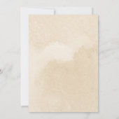 Waterverf Bloemen Eid Party Invitation Kaart (Achterkant)