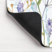  Waterverf Bloemen en Bessen Muismat (Hoek)