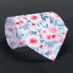 Waterverf bloemen en bladeren 2 stropdas<br><div class="desc">Handbeschilderde waterverf bloemen en bladeren</div>