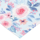 Waterverf bloemen en bladeren 2 tafelkleed (Gekanteld)