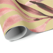 Waterverf bloemen en bladeren Cadeaupapier (Rol Hoek)