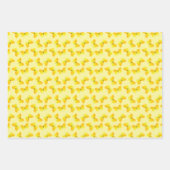 Waterverf bloemen en botervliegen inpakpapier vel (Voorkant 3)