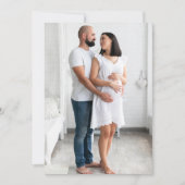 Waterverf Bloemen en Eucalyptus Groen Foto Th Bedankkaart (Voorkant)