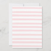 Waterverf bloemen en Faux Gold Foil Vrijgezellenfe Kaart (Achterkant)