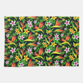 Waterverf Bloemen en Fruitbloempatroon-23768 Theedoek (Horizontaal)