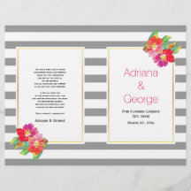 Waterverf bloemen en grijze, witte bruiloft