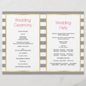 Waterverf bloemen en grijze, witte bruiloft (Achterkant)