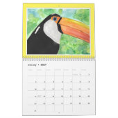 Waterverf bloemen en landschappen kalender (Jan 2027)