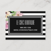 Waterverf bloemen en strips kortingskaartje (Achterkant)