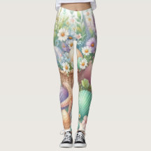 Waterverf Bloemen en zee en schelpen op het strand