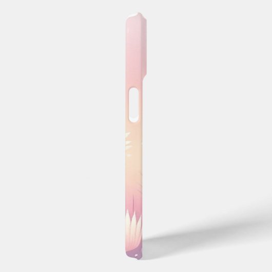 Waterverf bloemen en zon met naam Case-Mate iPhone case (Achterkant / Rechts)