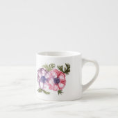 Waterverf bloemen espresso kop (Rechts)