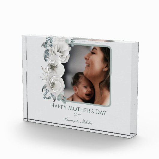 Waterverf Bloemen Foto Moederdag (Rechts)