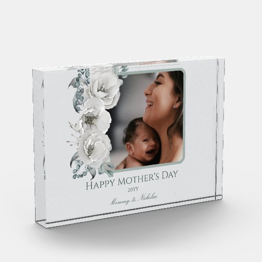 Waterverf Bloemen Foto Moederdag (Links)