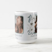 Waterverf Bloemen Foto Moederdag Koffiemok (Center)