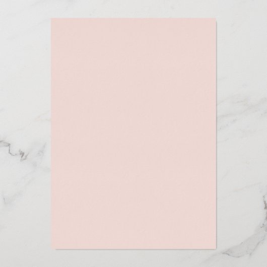  Waterverf bloemen Garden Graduation Party Folie Uitnodiging (Achterkant)