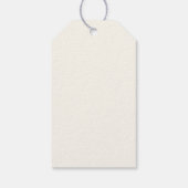 Waterverf Bloemen Gepersonaliseerde Gift Label Cadeaulabel (Achterkant)
