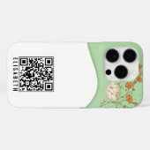 Waterverf Bloemen Gepersonaliseerde Telefoonhoesje Case-Mate iPhone Case (Achterkant (horizontaal))