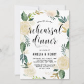 Waterverf bloemen Glitter-repetitie Kaart (Voorkant)