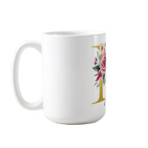 Waterverf Bloemen & Gouden Letter M, Naam