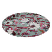 Waterverf Bloemen: Handgetekende bloemen. Snijplank (Hoek)