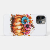 Waterverf Bloemen Herfst Pompoen Case-Mate iPhone Case (Achterkant (horizontaal))