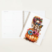 Waterverf Bloemen Herfst Pompoen Planner (Display)