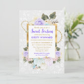 Waterverf Bloemen Herfst Pompoenen Zoet 16 Kaart (Staand voorkant)