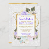 Waterverf Bloemen Herfst Pompoenen Zoet 16 Kaart (Voorkant / Achterkant)