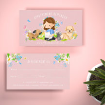 Waterverf Bloemen Hond & Kat Huisdier Care Service
