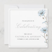 Waterverf Bloemen Hummingbird Viering van het leve Kaart (Voorkant)