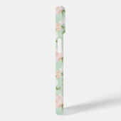 Waterverf Bloemen in Roze en Perzik Case-Mate iPhone Case (Achterkant / Rechts)